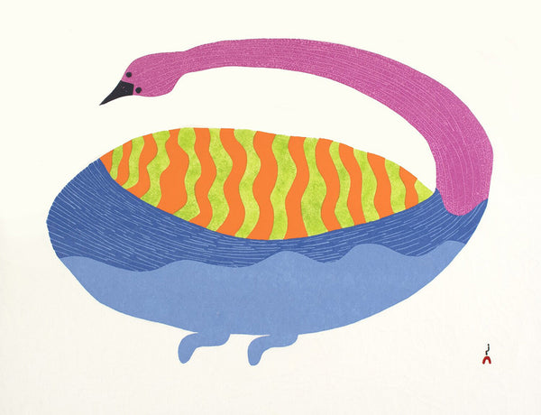 Saimaiyu Akesuk artwork 'DRIFTING HOME 12/50' at Canada House Gallery