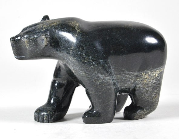 Pauloosie Tunnillie artwork 'POLAR BEAR' at Canada House Gallery