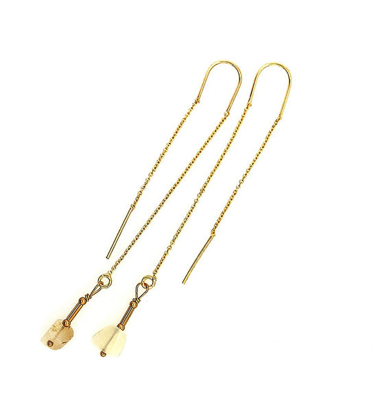 LULU B Designs artwork 'COLORADO OPAL, GF EARRINGS' at Canada House Gallery