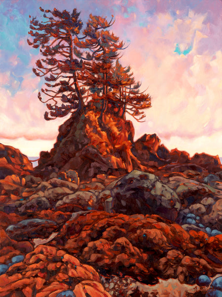 Dominik J Modlinski artwork 'PALMERSTON BEACH' at Canada House Gallery