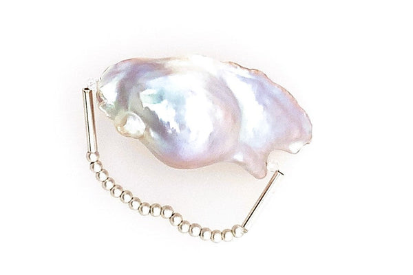 LULU B Designs artwork 'RING WHITE PEARL' at Canada House Gallery