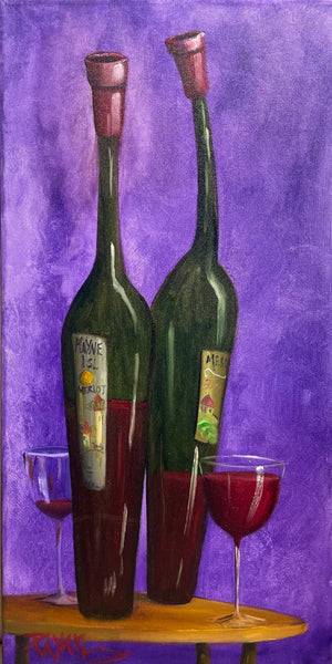 Glenn Payan artwork 'WINE FOR TWO' at Canada House Gallery