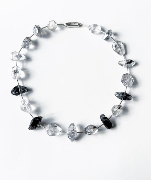 . NESHKA artwork 'MOUNTAIN CRYSTALS NECKLACE' at Canada House Gallery