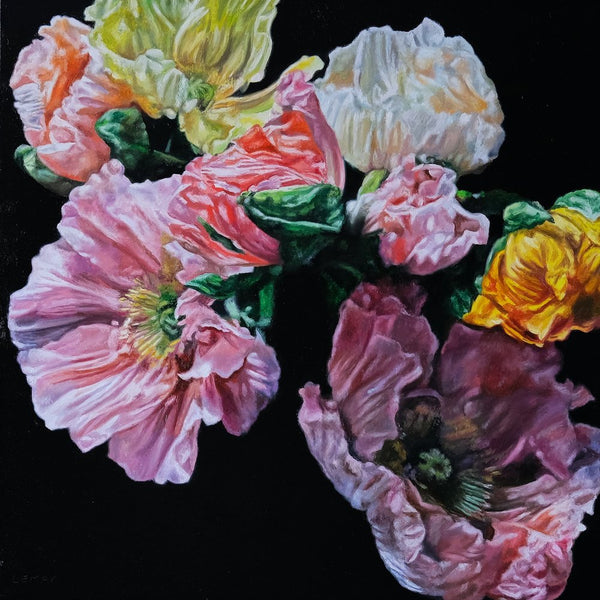 Robert Lemay artwork 'POPPIES' at Canada House Gallery