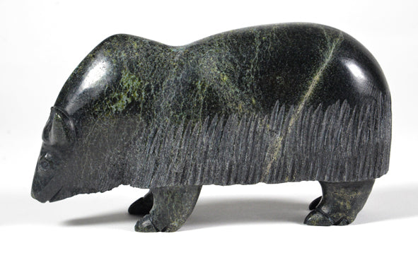 Noah Jaw artwork 'MUSKOX' at Canada House Gallery