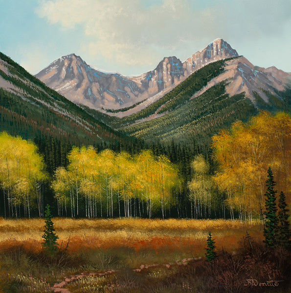 Roger D Arndt artwork 'AUTUMN AT HILLSDALE MEADOWS' at Canada House Gallery