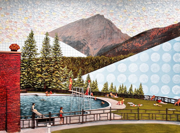 Sarah Martin artwork 'SLOW DAYS, WE DIDN'T MISS A THING' at Canada House Gallery