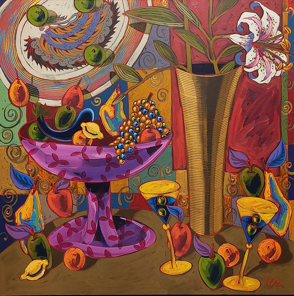 Grant Leier artwork 'LASTING LOVE WITH MANHATTAN VASE' at Canada House Gallery