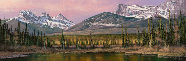 Roger D Arndt artwork 'SISTERS PANORAMA' at Canada House Gallery