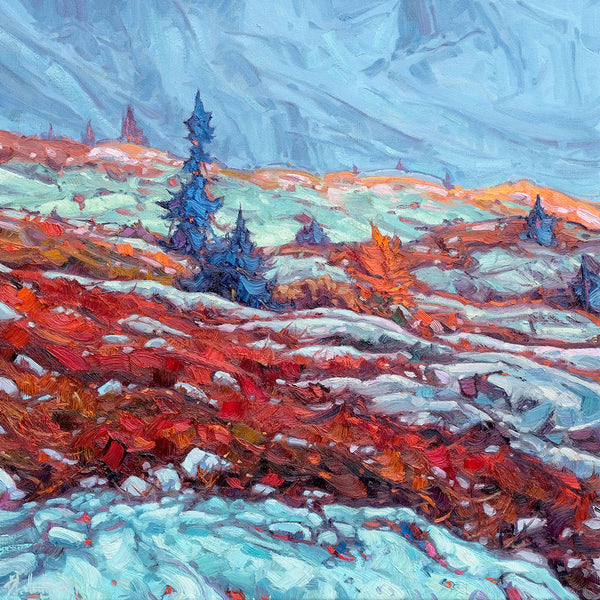 Dominik J Modlinski artwork 'SUMMIT CALLING' at Canada House Gallery