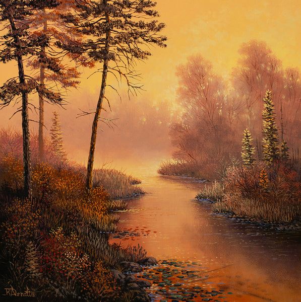 Roger D Arndt artwork 'AUBURN MOODS' at Canada House Gallery