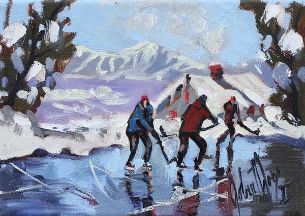 Robert Roy artwork 'BELLE JOURNÉE' at Canada House Gallery