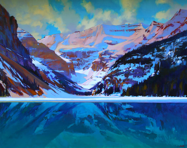 Mike Svob artwork 'MANY FACETS OF LOUISE' at Canada House Gallery