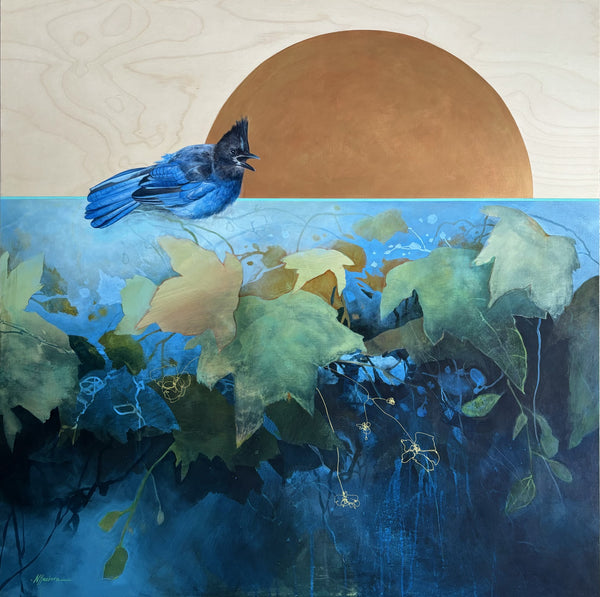 Nikol Haskova artwork 'THE GOLDEN HOUR' at Canada House Gallery