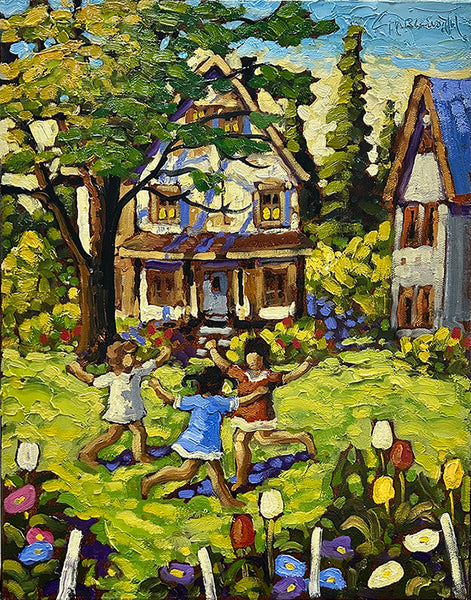 Rod Charlesworth artwork 'IN SPRING' at Canada House Gallery