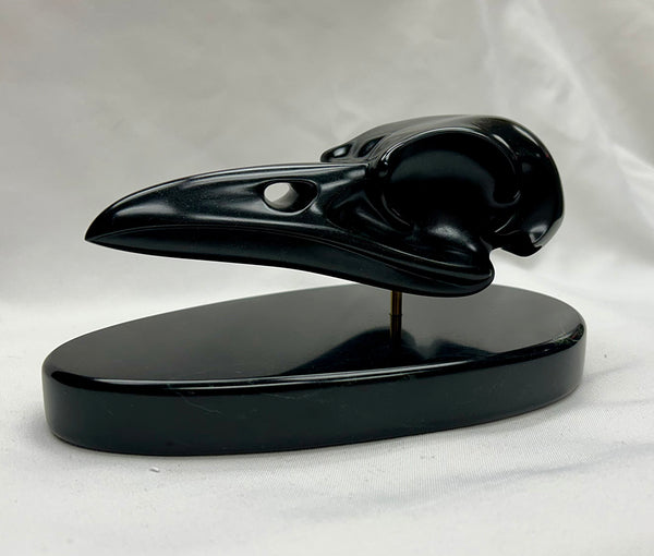 David Riome artwork 'RAVEN SKULL STUDY #4' at Canada House Gallery