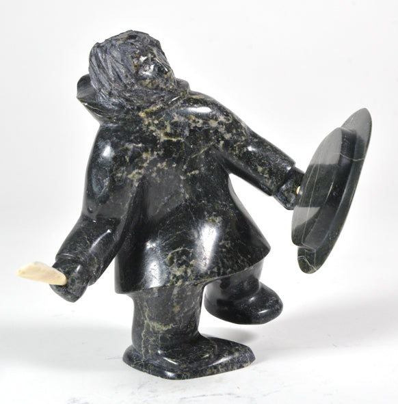 Kooyoo Peter artwork 'DRUM DANCER' at Canada House Gallery