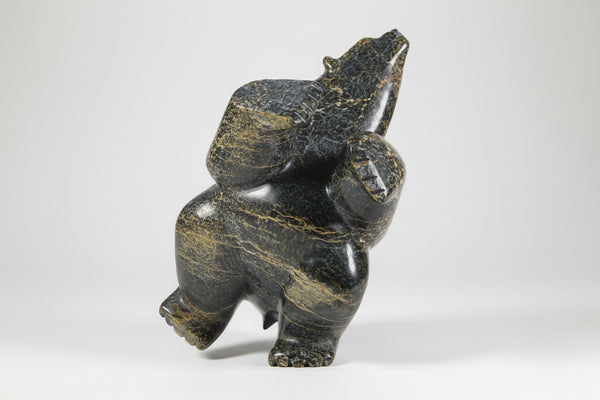 Isaccie Petaulassie artwork '2-WAY BEAR' at Canada House Gallery