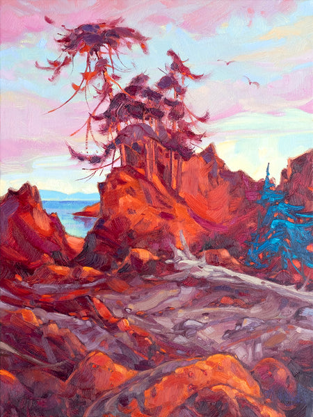 Dominik J Modlinski artwork 'EDGE OF THE PACIFIC' at Canada House Gallery