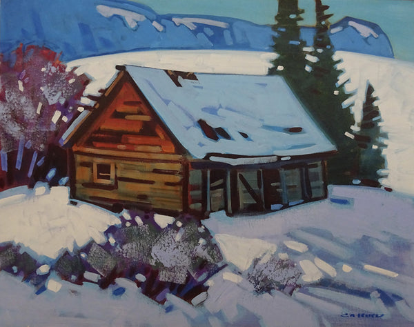 Cameron Bird artwork 'HAT CREEK DECEMBER' at Canada House Gallery