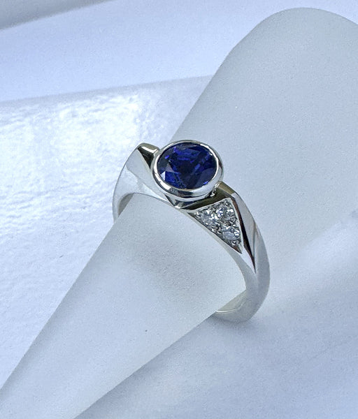 Susan Kun artwork 'BLUE SAPPHIRE RING' at Canada House Gallery