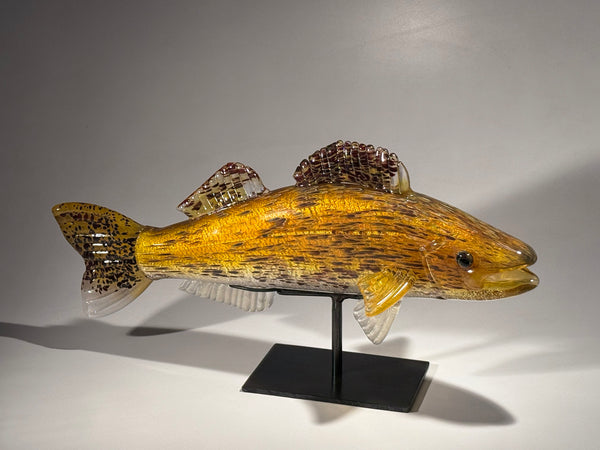Ryan Bavin artwork 'WALLEYE #250603-2' at Canada House Gallery