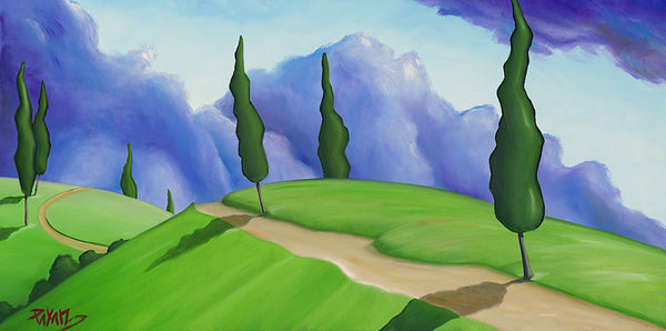 Glenn Payan artwork 'A WALK IN THE PARK' at Canada House Gallery