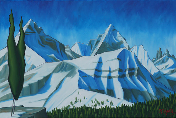 Glenn Payan artwork 'OUTRAM AND FORBES' at Canada House Gallery