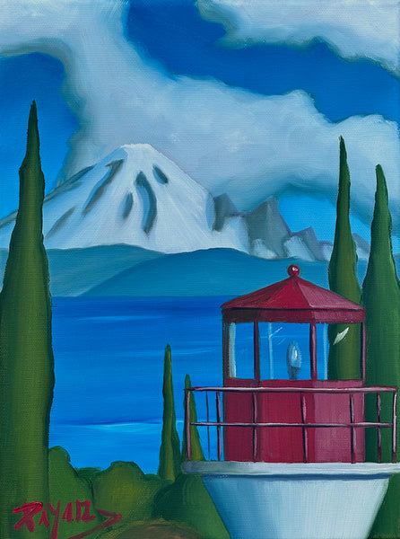 Glenn Payan artwork 'SALISH SEA' at Canada House Gallery