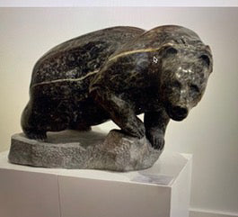 Cathryn Jenkins artwork 'AT THE RIVER'S EDGE' at Canada House Gallery