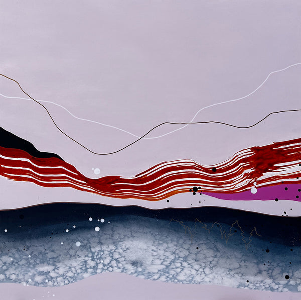 Kerry Langlois artwork 'YOUR HAND IN MINE' at Canada House Gallery