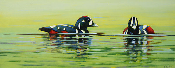 Susie Cipolla artwork 'HARLEQUIN DANCE' at Canada House Gallery