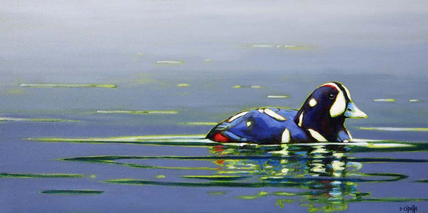 Susie Cipolla artwork 'SAILING SOLO' at Canada House Gallery