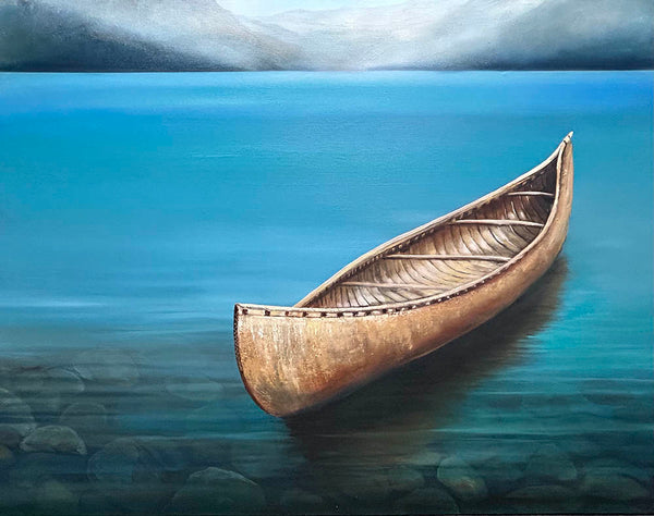 Richard Cole artwork 'IN STILL WATERS' at Canada House Gallery