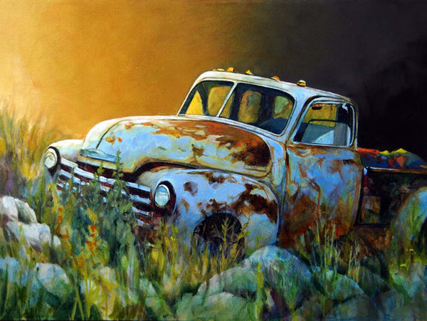 Susie Cipolla artwork 'END OF THE ROAD' at Canada House Gallery