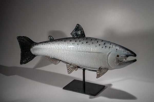 Ryan Bavin artwork 'KING SALMON #250712-1' at Canada House Gallery