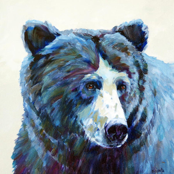 Susie Cipolla artwork 'BLUE MAJESTY' at Canada House Gallery