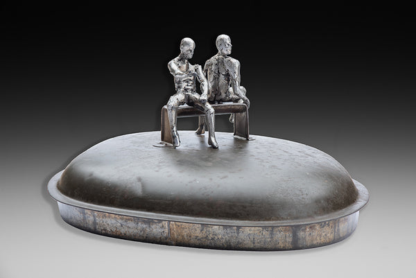 Peter McFarlane artwork 'OPPOSITES ATTRACT' at Canada House Gallery