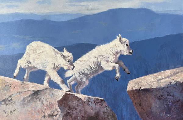 Gaye Adams artwork 'KIDS' at Canada House Gallery