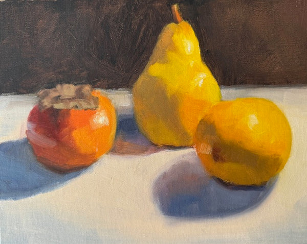 Gaye Adams artwork 'POMEGRANATE AND FRIENDS' at Canada House Gallery