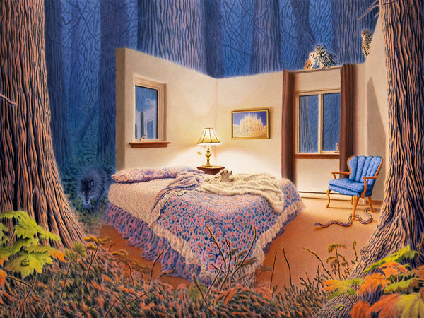 Regan Johnston artwork 'THE BEDROOM' at Canada House Gallery
