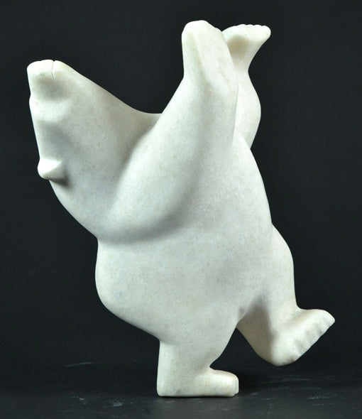 Juani Ragee artwork 'DANCING POLAR BEAR' at Canada House Gallery