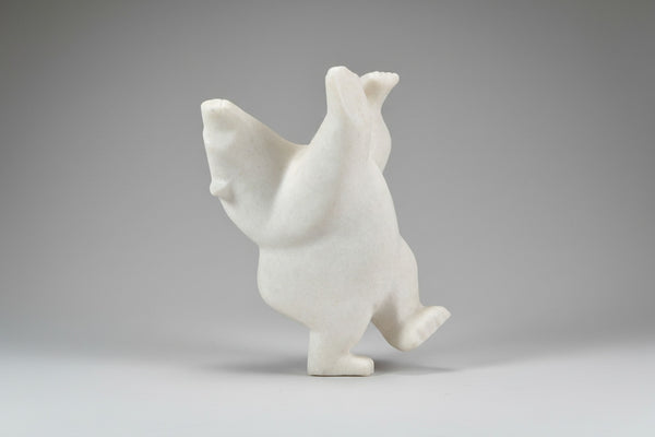 Juani Ragee artwork 'DANCING POLAR BEAR' at Canada House Gallery