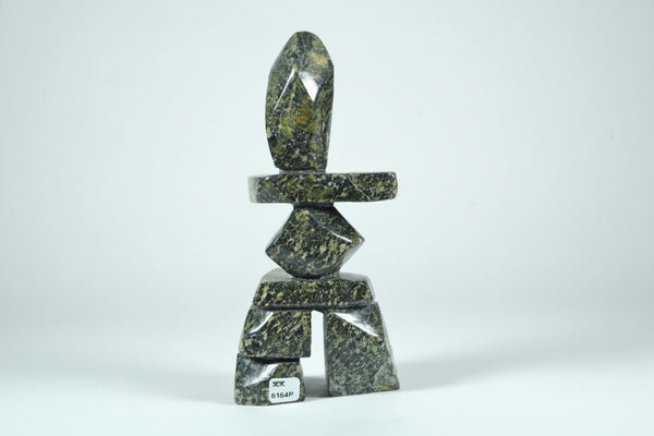 Mathewsie Oshutsiaq artwork 'INUKSHUK' at Canada House Gallery