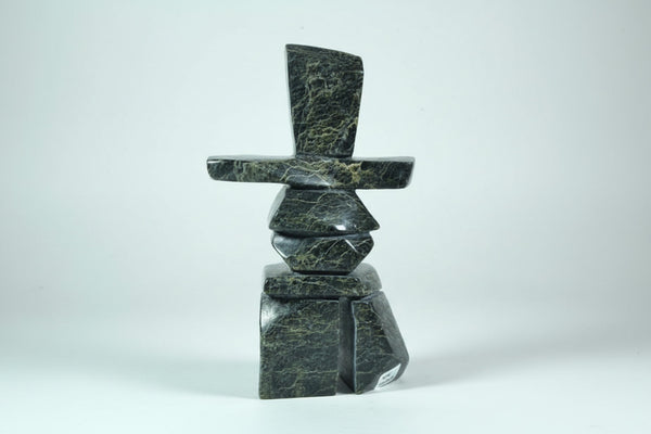Mathewsie Oshutsiaq artwork 'INUKSHUK' at Canada House Gallery