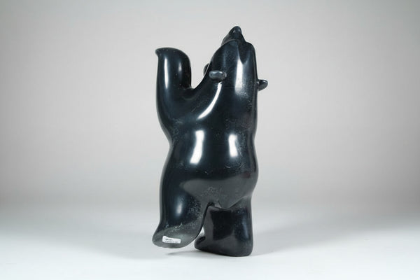 Isacci Shaa artwork 'DANCING POLAR BEAR' at Canada House Gallery