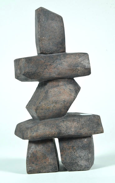Kudlu Kellipalik artwork 'INUKSHUK' at Canada House Gallery