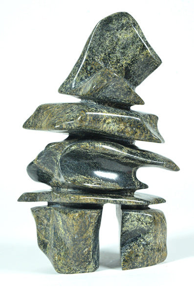 Isak Oqutaq artwork 'INUKSHUK' at Canada House Gallery