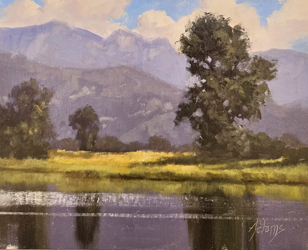 Gaye Adams artwork 'AFTERNOON ON THE ALOETTE' at Canada House Gallery