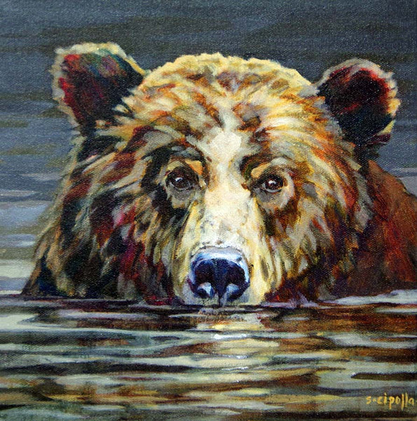 Susie Cipolla artwork 'RIVER CROSSING' at Canada House Gallery